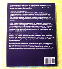 NEW: “CHAIR TAI CHI FOR SENIORS OVER 60,” Hannah McKinney, 1st Edition, 2026