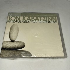 Mindfulness For Beginners – Jon Kabat-Zinn – New But Plastic Ripped At Top