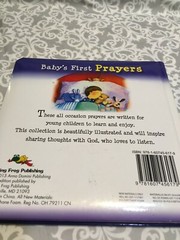 Kids Book -Baby’s First Prayers