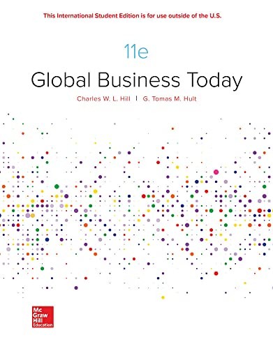ISE Global Business Today, Hult, G. Tomas M.
