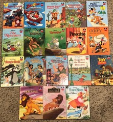 Lot of 18 Disney’s World Of Reading-Hardcover Children’s Books-LION KING JUNGLE