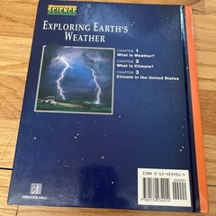Exploring Earth’s Weather by Prentice-Hall Staff (Hardcover Student edition Book