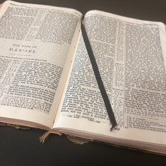 Antique 1929 Holy Bible Teachers Edition Leather Bound Pronouncing Nelson