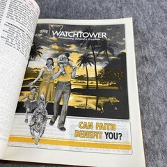 THE WATCHTOWER Faux Leather Bound – All Volumes From 1979 – Jehovah’s Witness ✅