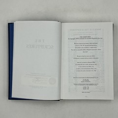 Vintage THE SCRIPTURES Institute For Scripture Research Hardcover 2000 Blue
