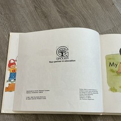 Grolier My First Steps to Reading: My “o” Book HC Jane Belk Moncure 1991 Illus