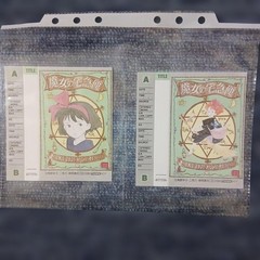 Studio Ghibli Kiki’s Delivery Service Postcard Set with SYSTEM DATA NOTES & Ind