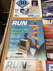 Lot of 12 1989 RUN The Commodore 64/128 User’s Guide Vintage Computer Magazines