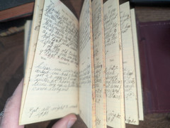 1902 Signed Woman’s Diary Jan 1 through Dec 31 Mattie Whitmer Pennsylvania