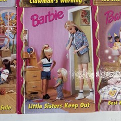 Barbie & Friends Barbie Core Grolier Books Club 1990’s Hardcover Book Lot Of 8