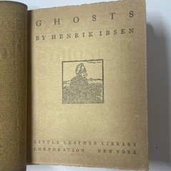 Little Leather Library GHOSTS by HENRIK IBSEN