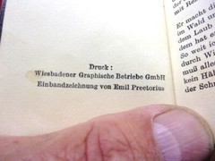 Vintage 1950’s Deutsche Volkslieder German Folksongs 123 pages 2 1/2″ x 3 3/4″