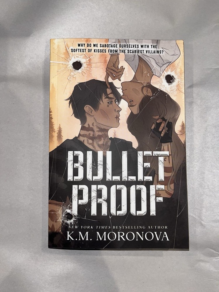 NEW Signed Bulletproof Paperback K.M. Moronova