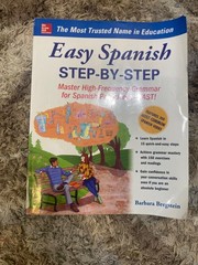 Easy Spanish Step-By-Step by Barbara Bregstein (2005, Perfect)