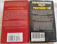 Isaac Asimov Foundation The Caves Of Steel Lot Of 2 MM PBS