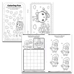 24 Pack Small Coloring Books for Kids Ages 4-8, 2-4 – Bulk Coloring Bundle