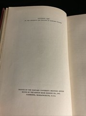 1948 SIGNED Abbott Lawrence Lowell by Henry Aaron Yeomans First Edition HC