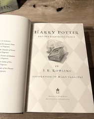 Harry Potter and The Half-Blood Prince 1st Edition 1st Print 652 Pages 11 Error
