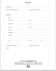 Lab Notebook – 168 Pages .25” Grid Format, 8 7/8” x 11 1/4”, Blue Cover, S…