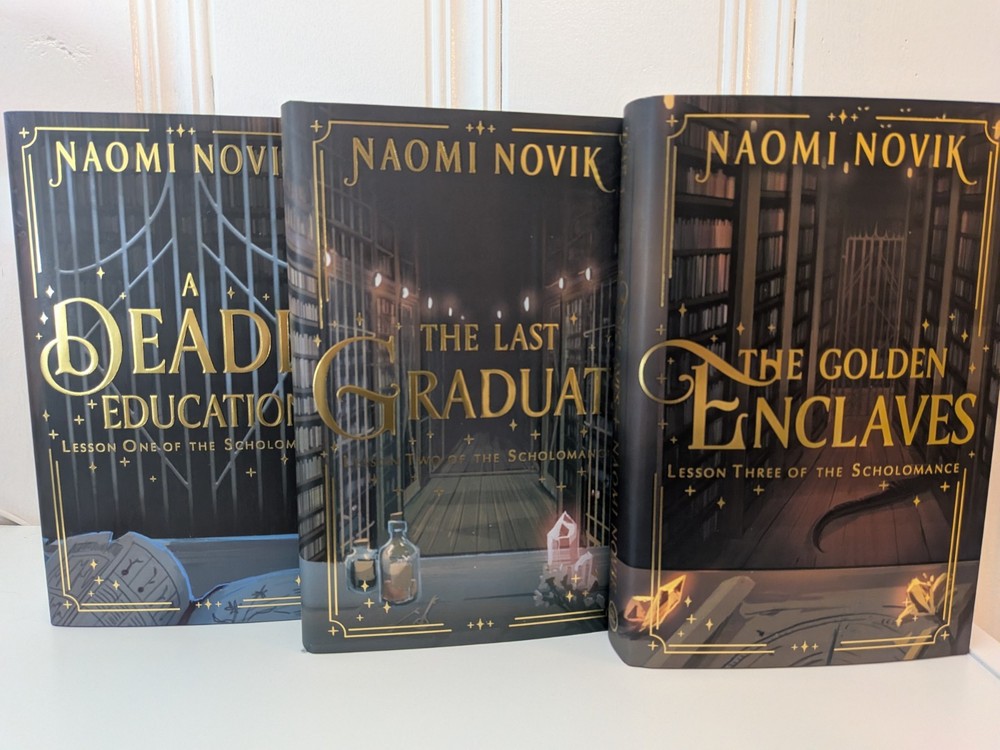 Naomi Novik FairyLoot Scholomance Trilogy