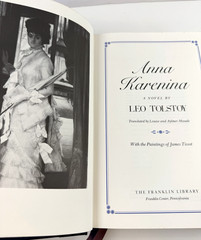 Franklin Library ~ Anna Karenina by Leo Tolstoy 1980 Oxford University Press