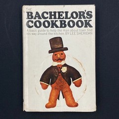 The Bachelor’s Cookbook by Lee Sheridan (1962, HB DJ) GC 190 pages