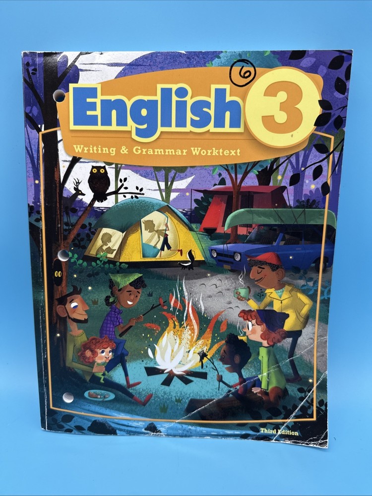 Bob Jones English 3 Writing & Grammar Student WorkText (3rd Edition) 3rd Grade