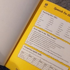 Spanish for Dummies by Susana Wald Paperback Book with Audio CD Wiley 2001
