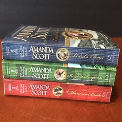 Lot: Amanda Scott Books 1 2 3 Paperbacks Lairds of the Loch Trilogy Set Signed
