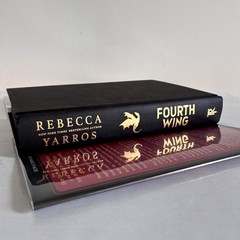 Fourth Wing Holiday Edition Rebecca Yarros SIGNED & STAMPED QUOTE First Print
