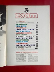 ZOOM n 5 Marzo 1981 La Rivista dell’immagine DINO BATTAGLIA ANDY WARHOL IRUTCHKA