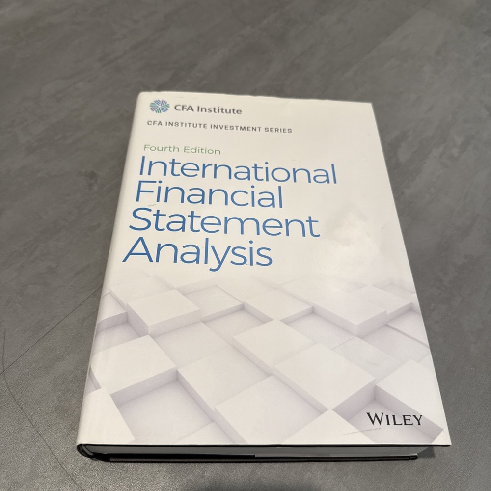 Cfa Institute Investment Ser.: International Financial Statement Analysis