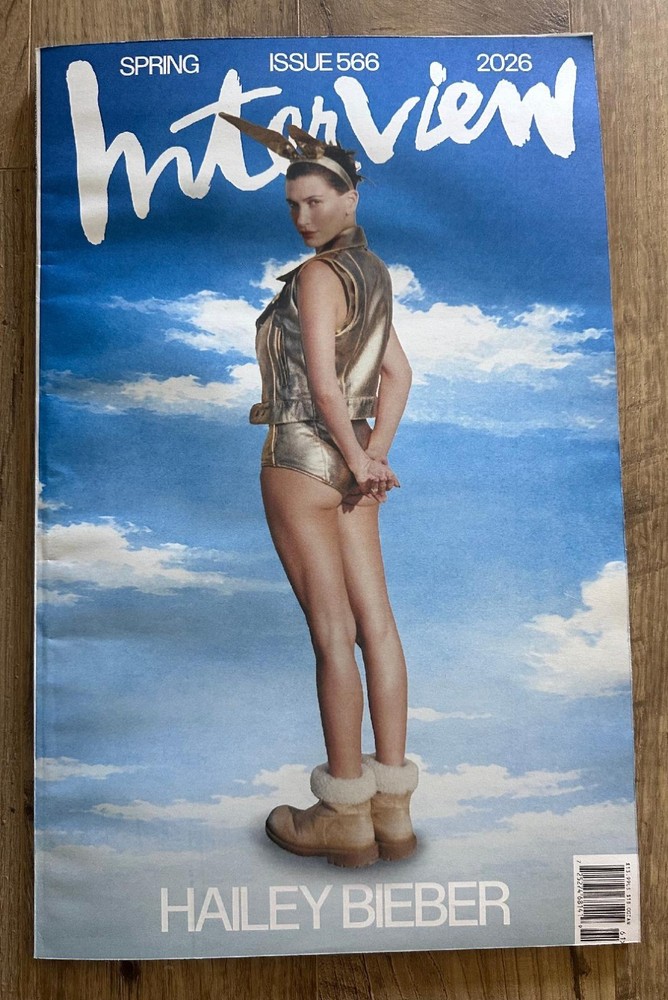 2026 INTERVIEW Magazine Spring Issue HAILEY BIEBER Lily Tomlin MARILYN MONROE