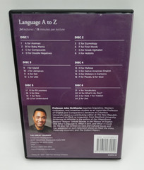 Language A to Z Great Courses DVD Linguistics Course John McWhorter 6 Discs