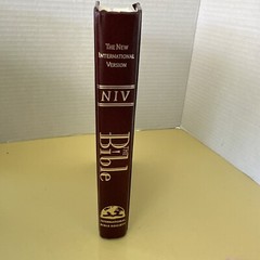 The Bible God’s Holy Word New International Version (NIV) 1984 Hardcover Maroon