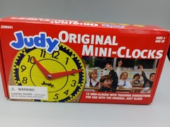 Mini Judy® Clocks by School Specialty Publishing Staff 2001 Quantity pack of 12