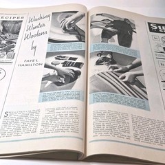 Vtg McCalls’s Mag Jan. 1936 30s Color Ads Fashion Plates Homes Nostalgia READ