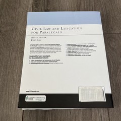 Aspen College Ser.: Civil Litigation for Paralegals by Neal R. Bevans (2016,…