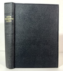 Novum Testamentum Latine 1962 Oxford University Press Small Vintage Flexi-boards