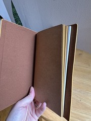 Sunflower Gifts for Women Leather Journal Notebook 7X5 Inches, Refillable Sketch