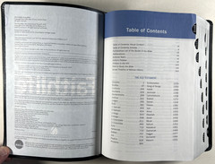 NIV Faithlife Illustrated Study Bible Black Premium Bonded Leather Indexed LNOB