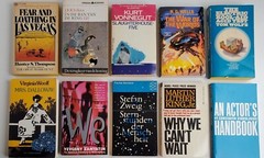 Vintage Paperback Books PICK 1: Horror books, Sci-Fi, Salinger, Baldwin, Capote