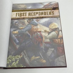 FIRST RESPONDERS RPG Rules & Guidelines Supplement Hardcover Monte Cook MCG290